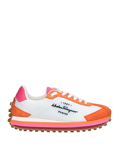 FERRAGAMO Кеды и кроссовки 100% Акрил, Телячья кожа