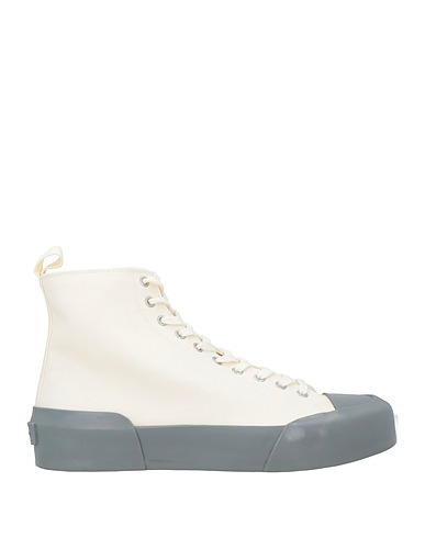 JIL SANDER Sneakers Blanc cassé Fibres textiles
