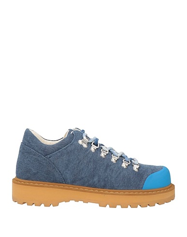 DIEMME Ankle boot Blue Textile fibres