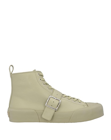JIL SANDER Sneakers Sage green Leather