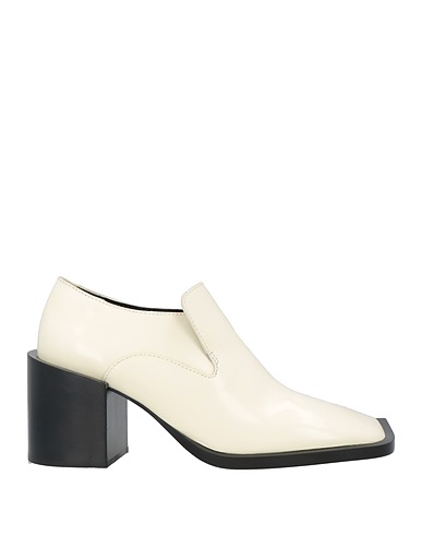 JIL SANDER Loafers Off white Leather