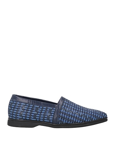 GIOVANNI CONTI Loafers Blue Calfskin