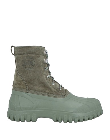 DIEMME Ankle boot Sage green Leather, Rubber