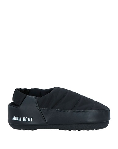 MOON BOOT Sneakers Black Textile fibres