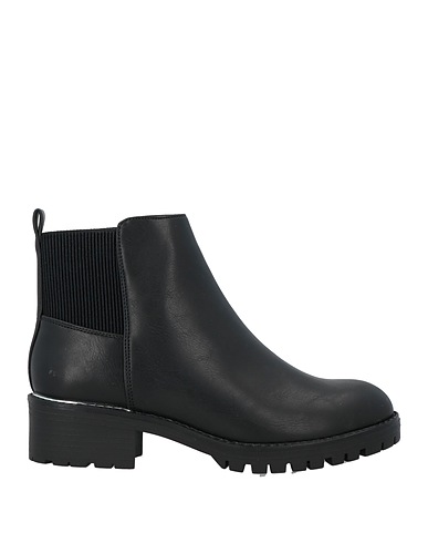 ANNA FIELD Stivaletti Nero Fibre tessili