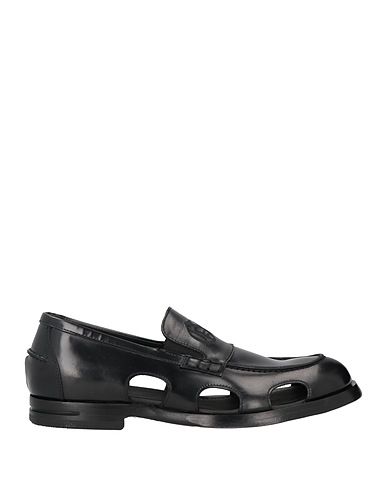 GIOVANNI CONTI Loafers Black Leather