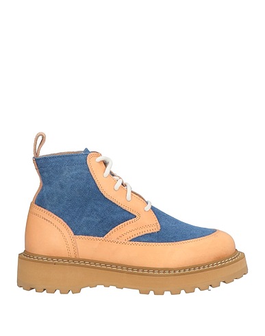 DIEMME Ankle boot Blush Leather, Textile fibres