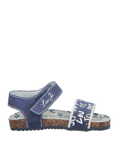 LIU •JO Sandals Midnight blue Leather
