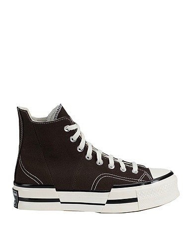 CONVERSE Sneakers CHUCK 70 PLUS HI Dark brown Textile fibres