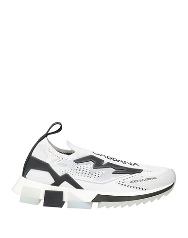 DOLCE&GABBANA Sneakers Weiß 60% Polyester, 40% Viskose