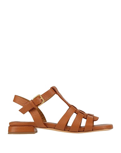 MARA BINI Sandals Tan Leather