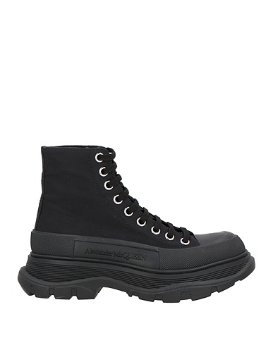 MCQUEEN Sneakers Black Textile fibers