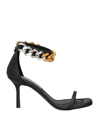 STELLA McCARTNEY Sandals Black 73% Polyurethane, 27% Recycled polyester
