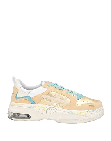 PREMIATA Sneakers Gold Leather