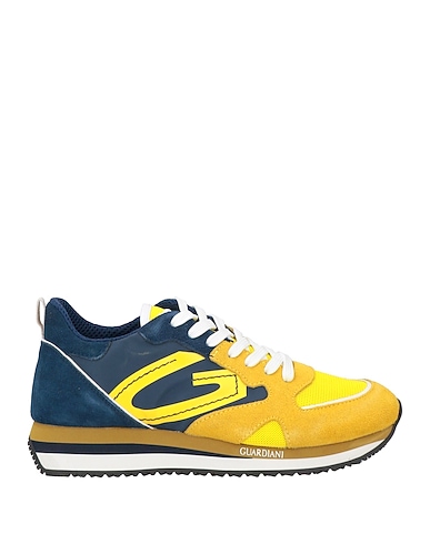 ALBERTO GUARDIANI Sneakers Marigold Leather, Textile fibres