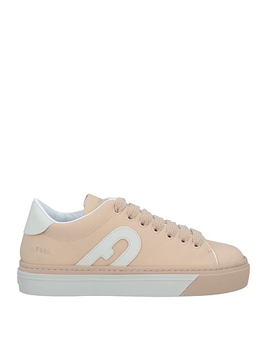 FURLA Sneakers Beige Leather