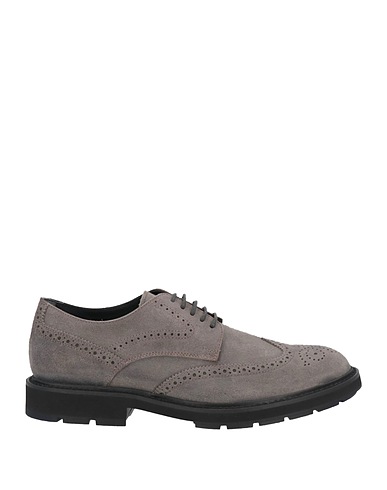 TOD'S Chaussures à lacets Gris Cuir