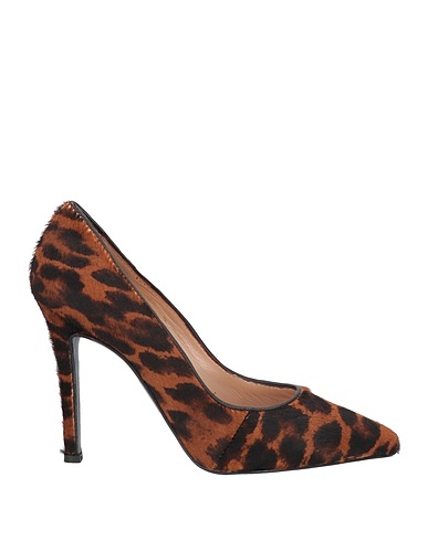SPAZIOMODA Décolleté Marrone Pelle