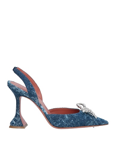 AMINA MUADDI Court Blue 100% Cotton