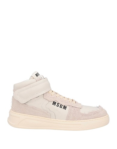 MSGM Sneakers FANTASTIC GREEN Beige Leather