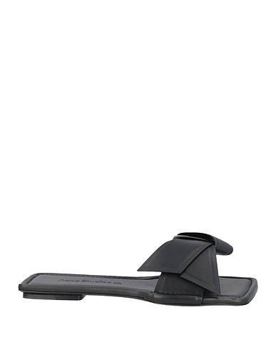 ACNE STUDIOS Sandals Black Calfskin, Cow leather