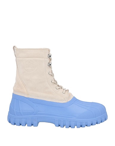 DIEMME Ankle boot Light blue Leather, Rubber