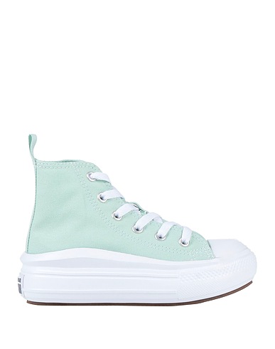 CONVERSE Canvas sneakers  Chuck Taylor All Star Move  Light green Textile fibers