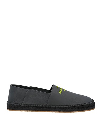 FERRAGAMO Espadrilles Black Calfskin
