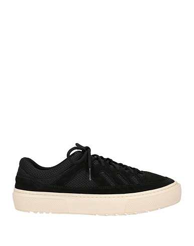 DIEMME Sneakers Black Leather, Textile fibres