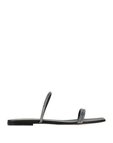 GIANVITO ROSSI Sandals Black Leather