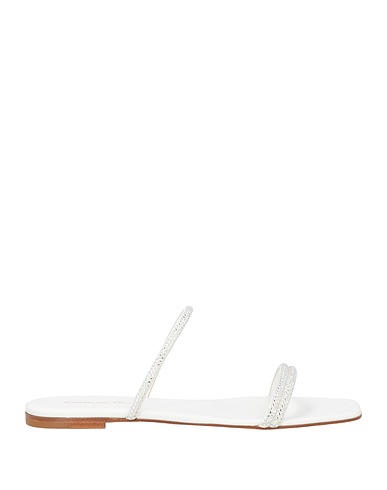GIANVITO ROSSI Sandals White Leather