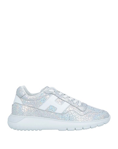 HOGAN Sneakers Silver Leather