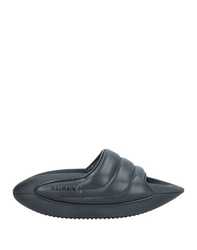 BALMAIN Sandals Black Lambskin
