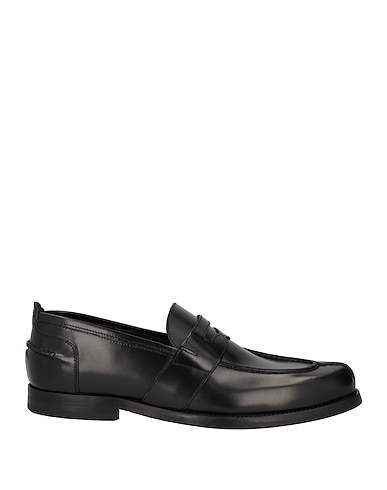 MICH SIMON Loafers Black Leather