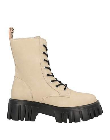 BUFFALO Stiefelette Beige Gewebefasern