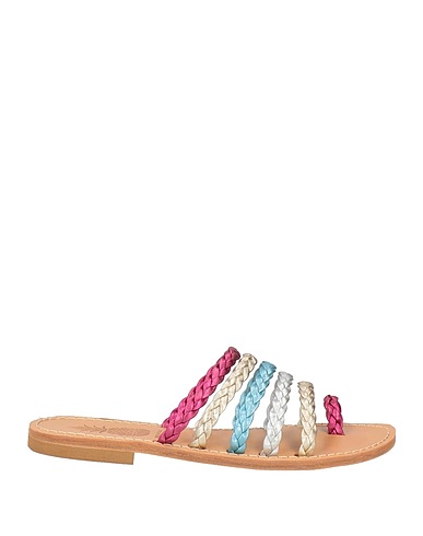 ANANAS Flip flops Platinum Leather