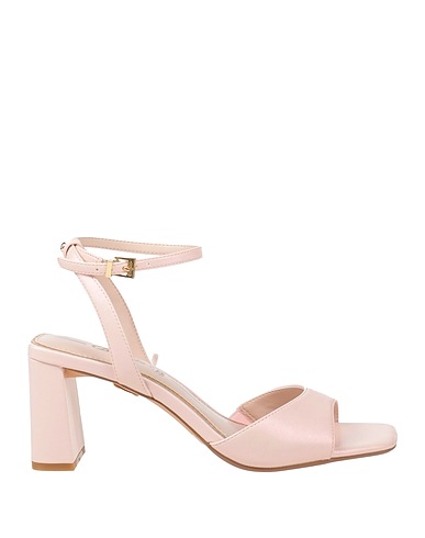 BUFFALO Sandals Light pink Textile fibres