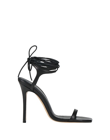 ILIO SMERALDO Sandals Black Leather
