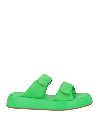CARRANO Sandali Verde Pelle