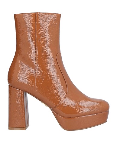 STEVE MADDEN Ankle boot Camel Textile fibers