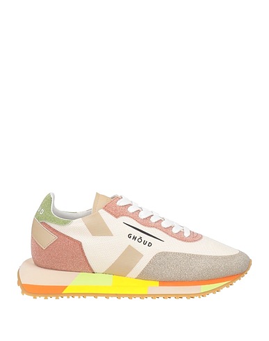 GHŌUD Venice Sneakers Beige Leather, Textile fibers