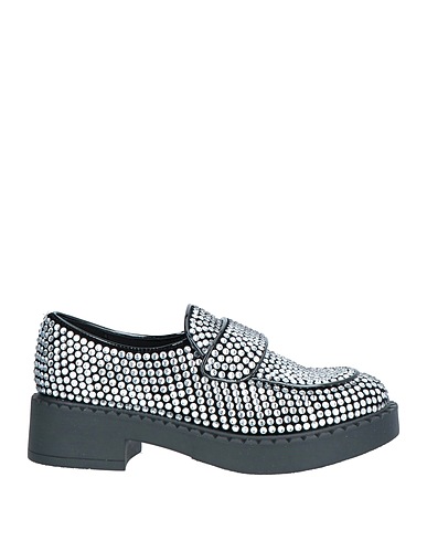JEFFREY CAMPBELL Loafers Black Leather