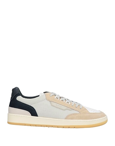 D.A.T.E. Sneakers Beige Leather, Textile fibers