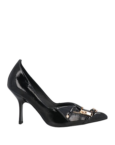 JEFFREY CAMPBELL Court Black Textile fibres