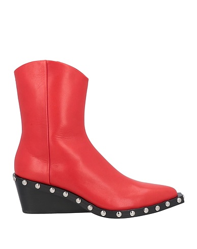 RAG & BONE Ankle boot Red Leather
