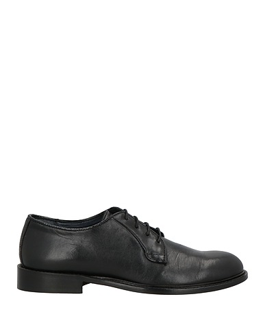 F.LLI RENNELLA Laced shoes Black Leather