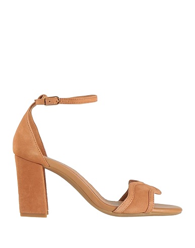 GEOX Sandals Camel Leather