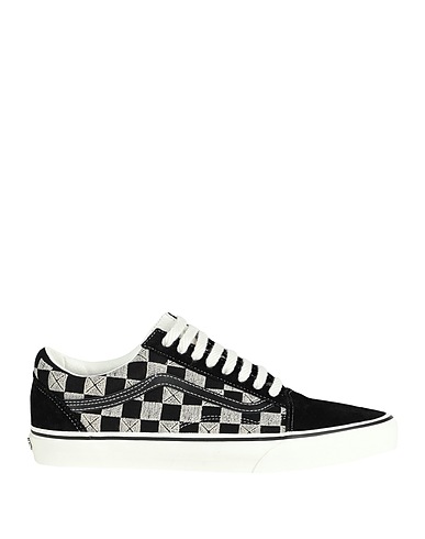 VANS Sneakers Old Skool
 Black Leather, Textile fibers