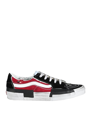 VANS Sneakers SK8-Low Reconstruct
 Black Leather, Textile fibers