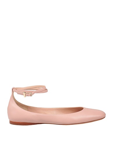 GIORGIO ARMANI Ballet flats Light pink Leather